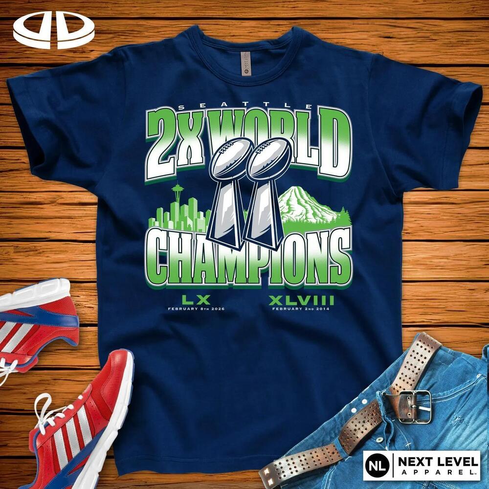 Seattle Football 2026 World Championship T Shirt